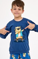 Piżama Cornette Kids 593/177 Capybara dł/r 86-128