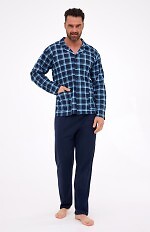 Piżama Cornette 114/81 dł/r S-2XL męska rozpinana