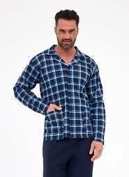 Piżama Cornette 114/81 dł/r S-2XL męska rozpinana