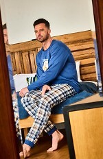 Piżama Cornette 115/292 Bears dł/r S-2XL męska