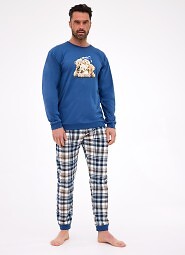 Piżama Cornette 115/292 Bears dł/r S-2XL męska