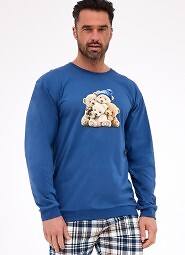 Piżama Cornette 115/292 Bears dł/r S-2XL męska