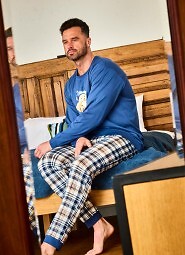 Piżama Cornette 115/292 Bears dł/r S-2XL męska