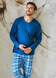 Piżama Taro Mark 3476 dł/r 3XL-4XL Z25/26 męska