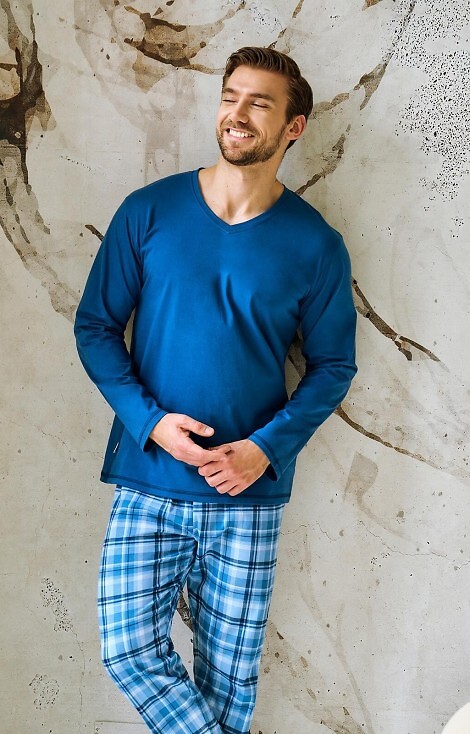 Piżama Taro Mark 3476 dł/r 3XL-4XL Z25/26 męska
