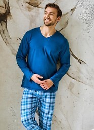 Piżama Taro Mark 3477 dł/r 5XL-6XL Z25/26 męska