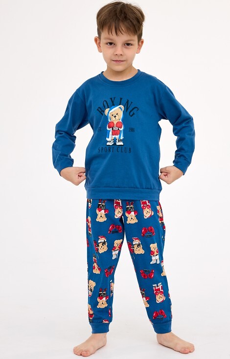 Piżama Cornette Kids Boy 593/178 Boxer dł/r 86-128