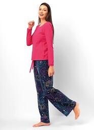 Piżama Key LNS 750 B25 dł/r S-XL