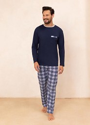 Piżama Regina 488 dł/r 2XL Z25/26 męska