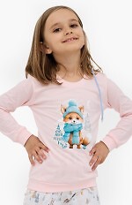 Piżama Cornette Kids Girl 594/192 Fox dł/r 86-128
