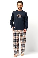 Piżama Key MNS 444 B25 dł/r M-2XL męska