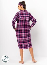 Koszula Key LND 490 B25 dł/r 2XL-4XL rozpinana damska