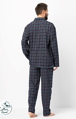 Piżama Key MNS 480 B25 dł/r M-2XL rozpinana męska