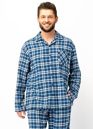Piżama Key MNS 492 B25 dł/r M-2XL rozpinana męska