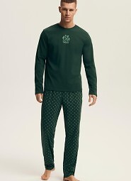 Piżama Henderson Core 43478 Lush dł/r M-3XL