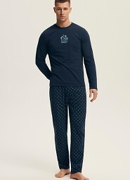 Piżama Henderson Core 43478 Lush dł/r M-3XL