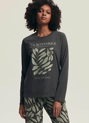 Piżama Henderson Ladies 43685 Danna dł/r S-2XL