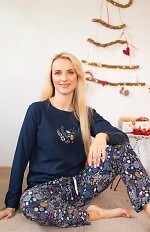 Piżama Key LNS 570 B25 dł/r S-XL damska