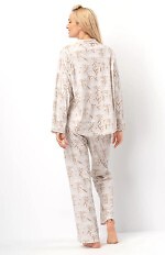 Piżama Key LNS 567 B25 dł/r S-XL rozpinana damska