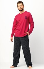 Piżama Key MNS 471 B25 dł/r M-2XL męska