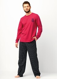 Piżama Key MNS 471 B25 dł/r M-2XL męska