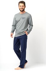 Piżama Key MNS 612 B25 dł/r M-2XL męska