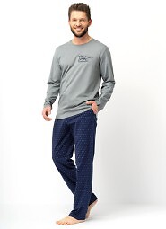 Piżama Key MNS 612 B25 dł/r M-2XL męska