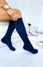 Podkolanówki Milena 0248-005 Kropeczki 37-41