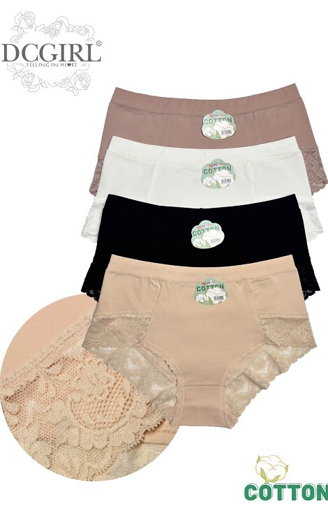 Figi DC Girl 72148 A'12 M-XL Bawełna
