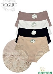 Figi DC Girl 72147 A'12 M-XL Bawełna