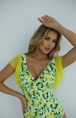 Strój kąpielowy Self S 1086 CE5 Limoncello 5