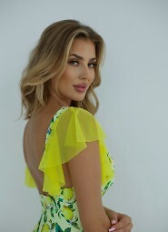 Strój kąpielowy Self S 1086 CE5 Limoncello 5