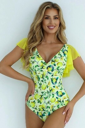 Strój kąpielowy Self S 1086 CE5 Limoncello 5