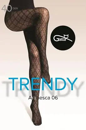 Rajstopy Gatta Arabesca wz.06 40 den 2-4 - zdjęcie 2