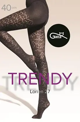 Rajstopy Gatta Lorien wz.27 40 den 5-XL - zdjęcie 2