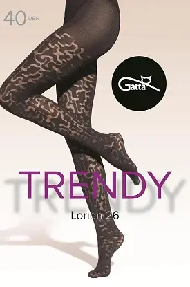 Rajstopy Gatta Lorien wz.26 40 den 5-XL - zdjęcie 2