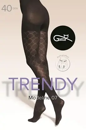 Rajstopy Gatta Modeline wz.07 40 den 2-4 - zdjęcie 2