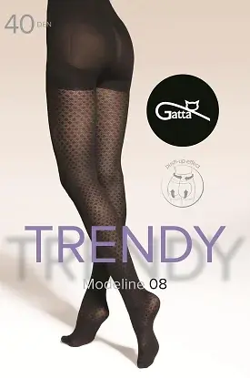 Rajstopy Gatta Modeline wz.08 40 den 2-4 - zdjęcie 2