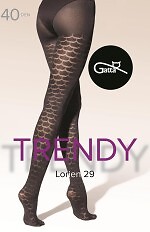 Rajstopy Gatta Lorien wz.29 40 den 5-XL