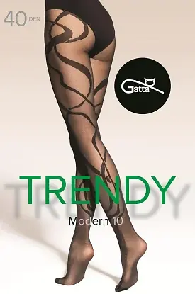 Rajstopy Gatta Modern wz.10 40 den 2-4 - zdjęcie 2