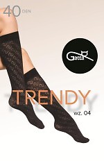 Podkolanówki Gatta Trendy wz.04 40 den