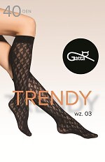 Podkolanówki Gatta Trendy wz.03 40 den