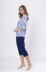 Piżama Leveza 1661 Ewlin 3/4 M-2XL