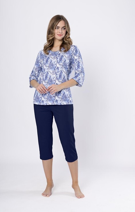 Piżama Leveza 1661 Ewlin 3/4 M-2XL