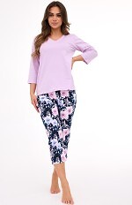 Piżama Cornette 389/463 Natalie 2 7/8 S-2XL damska