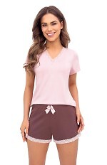 Piżama Donna Daphne kr/r S-2XL