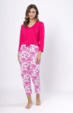 Piżama Leveza 1626 Monika 7/8 M-2XL
