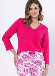 Piżama Leveza 1626 Monika 7/8 M-2XL