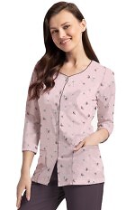 Piżama Luna 388 3/4 4XL Z25/26 damska rozpinana