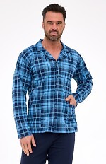 Piżama Cornette 114/82 dł/r 3XL-5XL męska rozpinana